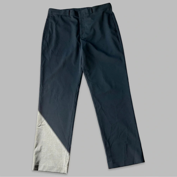 Club Monaco Wool Blend Straight Leg Trouser Smart Pants Made in Canada - Picture 2 of 13